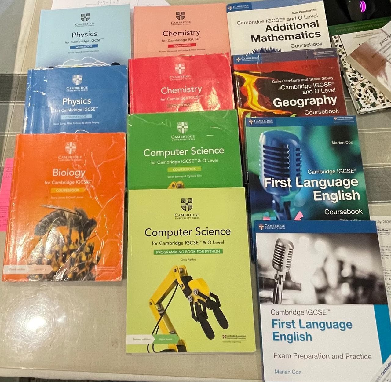 Cambridge iGCSE books available for free